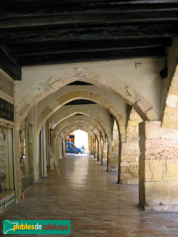 Tarragona - Porxos del carrer Merceria