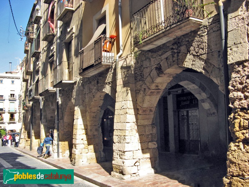 Tarragona - Porxos del carrer Merceria