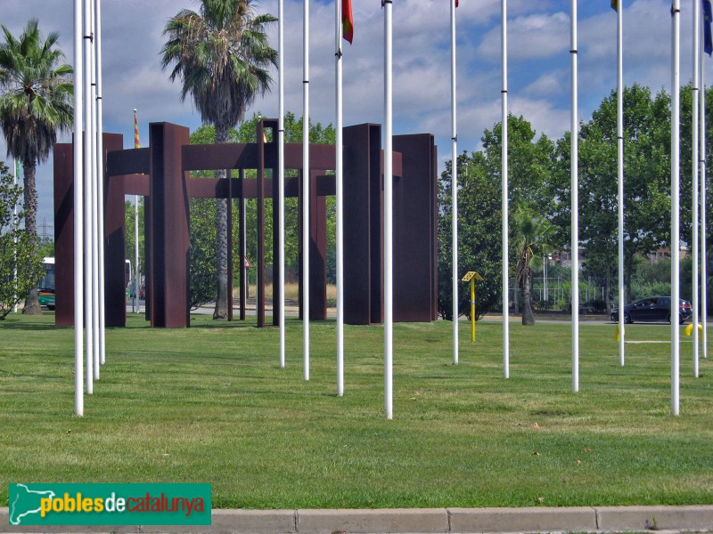 Cerdanyola - Monument a la Unió Europea