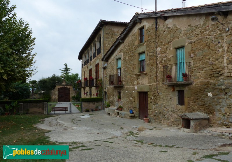 Folgueroles - La Sala. Casa dels masovers