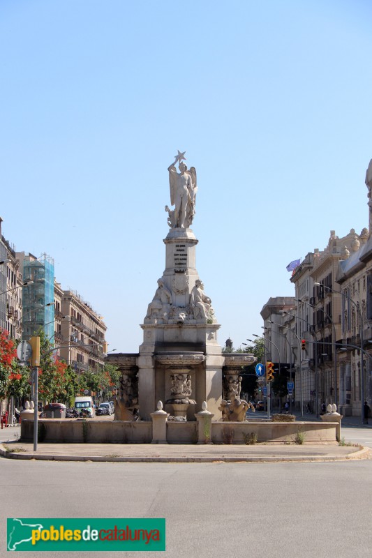 Barcelona - Font del Geni Català