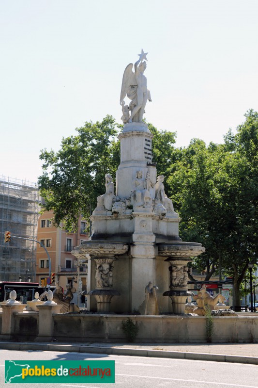 Barcelona - Font del Geni Català