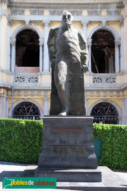 Barcelona - Monument a Ròmul Bosch Alsina