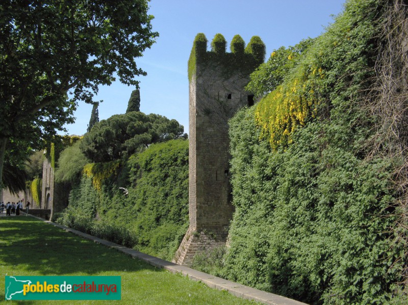 Barcelona - Muralla del segle XIV