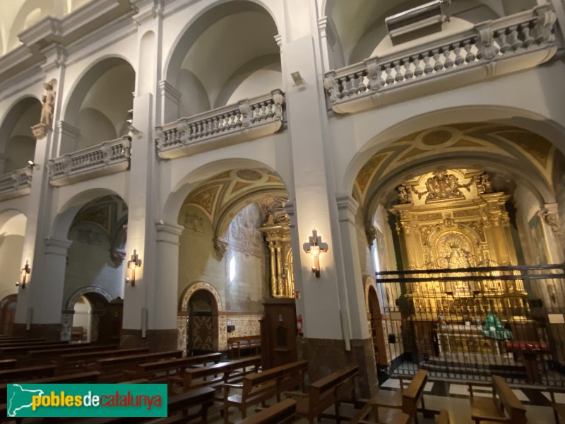 Barcelona - Església de Betlem. Interior