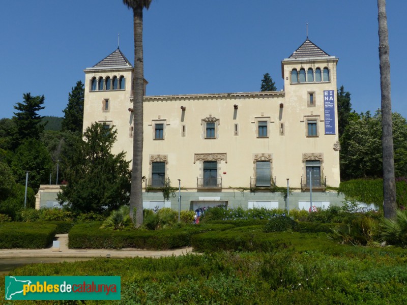 Palau dels Marquesos de Sentmenat .Façana LLevant