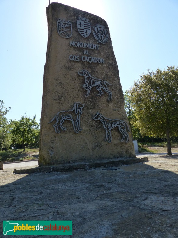 Taradell - Monument al gos caçador (Foto: Graciel·la Vidal, 2017) Taradell - Monument al gos caçador