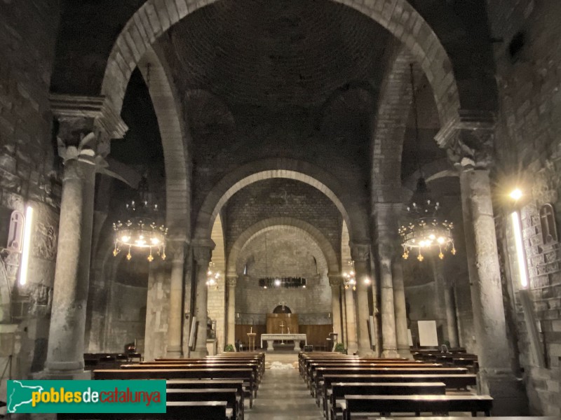 Barcelona - Sant Pere de les Puelles. Interior