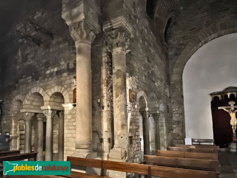 Barcelona - Sant Pere de les Puelles. Interior