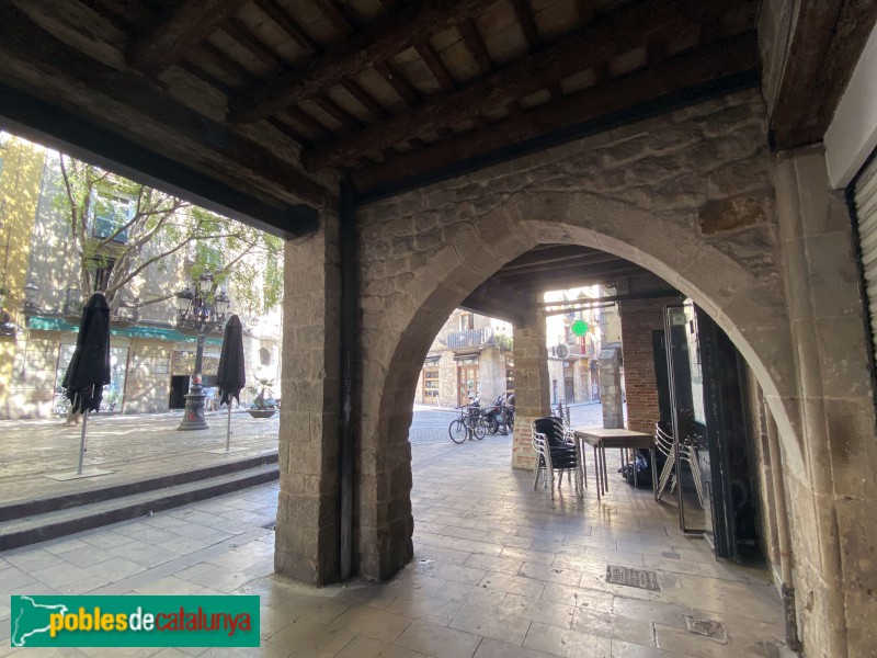 Barcelona - Casa porxada de Sant Agustí Vell (Foto: Albert Esteves, 2020) Barcelona - Casa porxada de Sant Agustí Vell