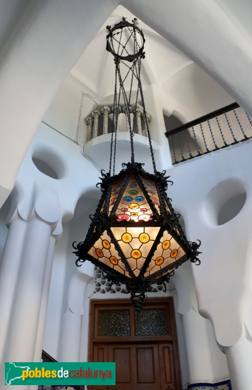 Barcelona - Torre Bellesguard. Interior