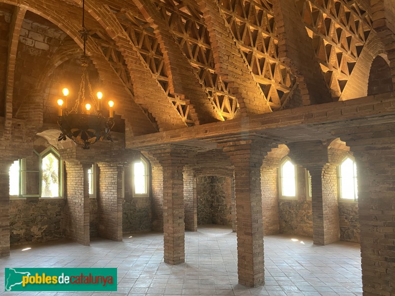 Barcelona - Torre Bellesguard. Interior