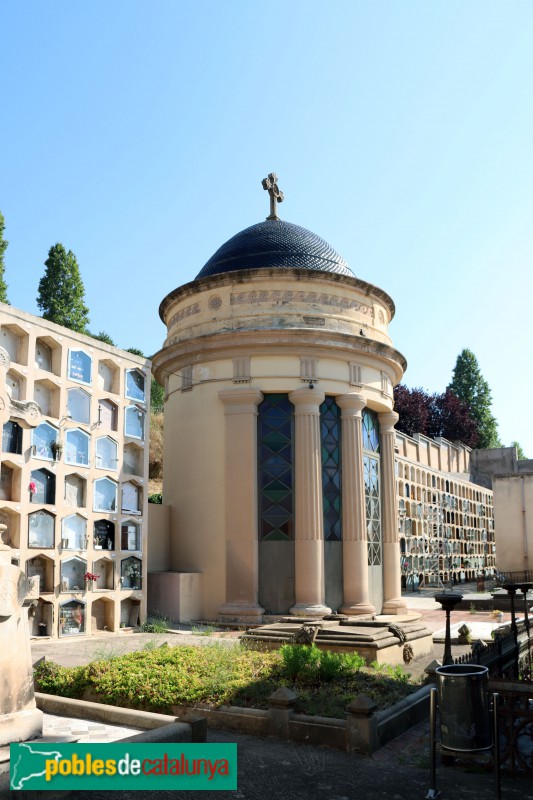 Barcelona - Cementiri de Sant Gervasi. Capella