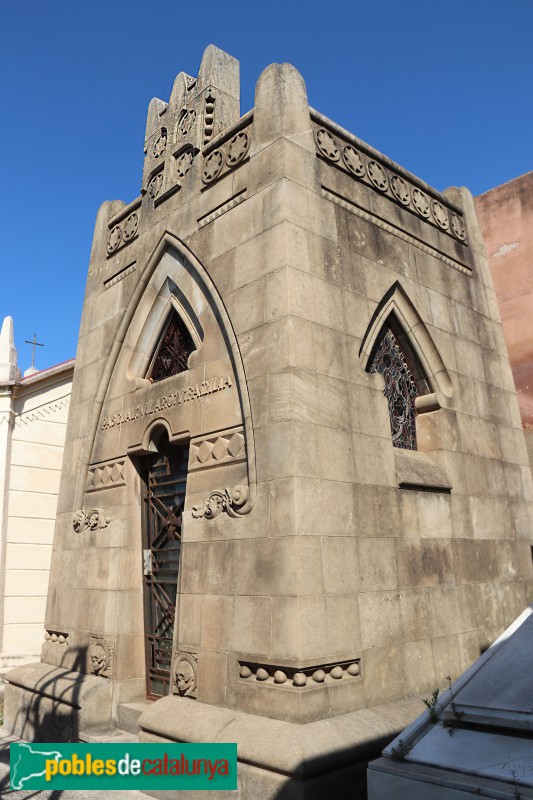 Barcelona - Cementiri de Sant Gervasi. Panteó Vilaró