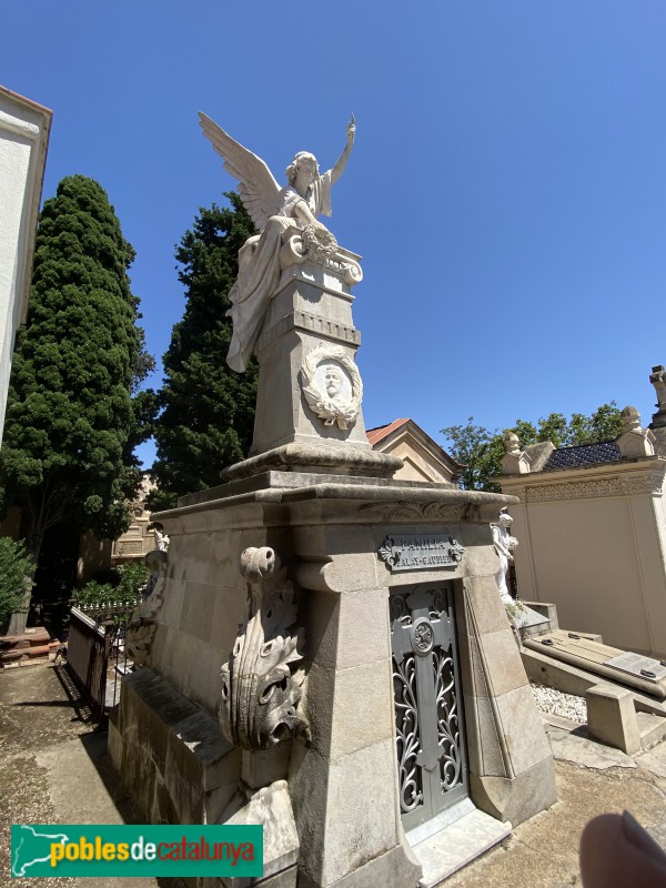 Barcelona - Cementiri de Sant Gervasi. Panteó Palay-Gaudier