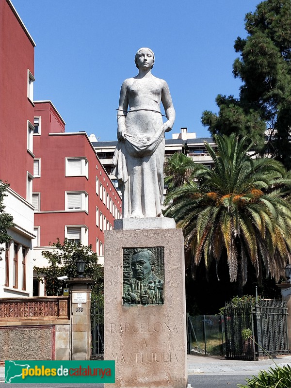 Barcelona - Monument al Doctor Martí i Julià