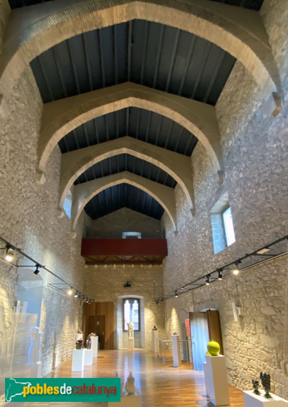 Calonge - Palau del castell. Sala Major (Foto: Albert Esteves, 2020) Calonge - Palau del castell. Sala Major