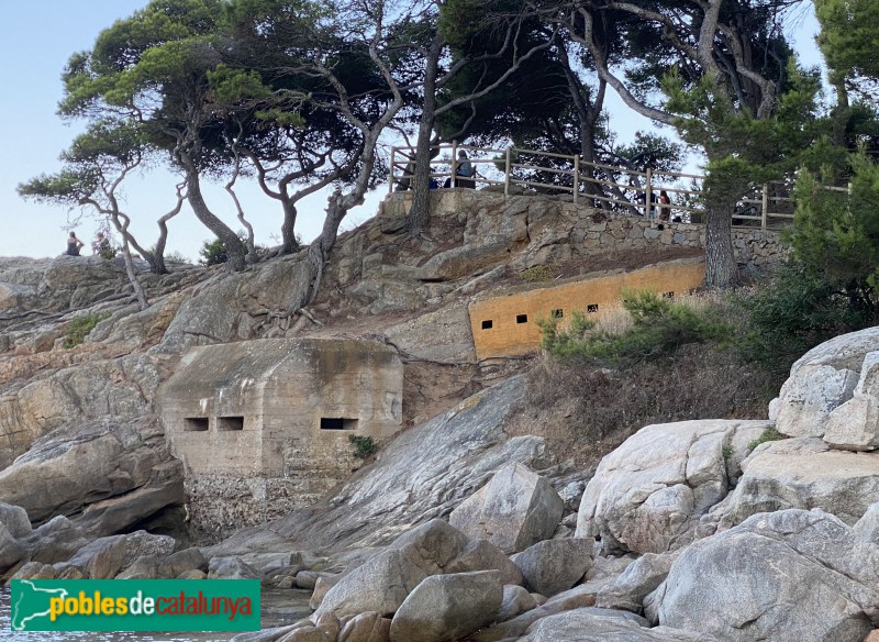 Sant Antoni de Calonge - Búnquer de la Torre Valentina (Foto: Albert Esteves, 2020) Sant Antoni de Calonge - Búnquer de la Torre Valentina