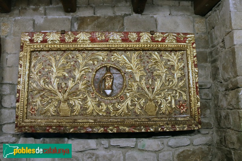 Bossòst - Església de l'Assumpció o de la Purificació. Frontal d'altar