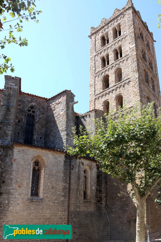 Breda - Església de Sant Salvador. Campanar