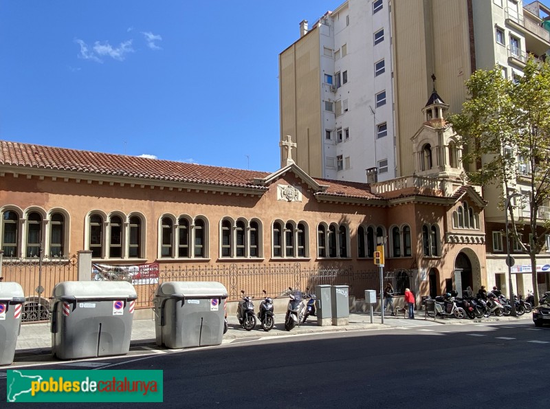 Barcelona - Església dels Sagrats Cors (Foto: Albert Esteves, 2020) Barcelona - Església dels Sagrats Cors