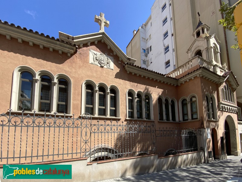 Barcelona - Església dels Sagrats Cors (Foto: Albert Esteves, 2020) Barcelona - Església dels Sagrats Cors