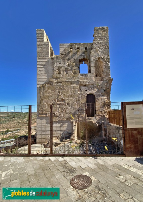 L'Albagés - Castell. Torre nord