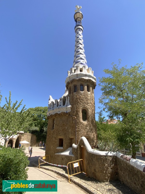 Barcelona - Park Güell. Consergeria (Foto: Albert Esteves, 2020) Barcelona - Park Güell. Consergeria