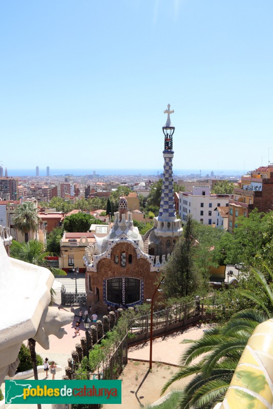 Barcelona - Park Güell. Consergeria (Foto: Albert Esteves, 2020) Barcelona - Park Güell. Consergeria