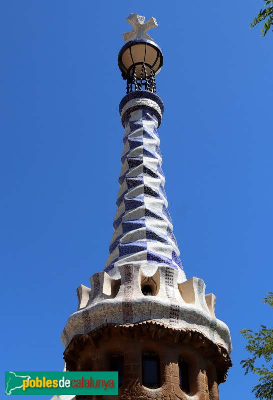 Barcelona - Park Güell. Consergeria (Foto: Albert Esteves, 2020) Barcelona - Park Güell. Consergeria