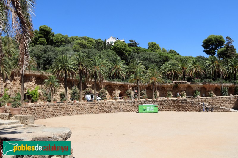 Barcelona - Park Güell. Plaça