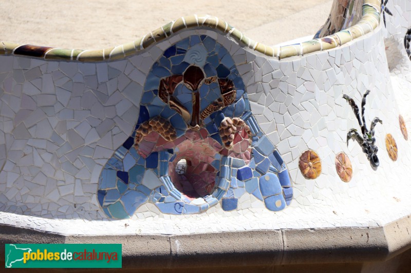 Barcelona - Park Güell. Plaça