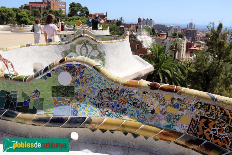 Barcelona - Park Güell. Plaça