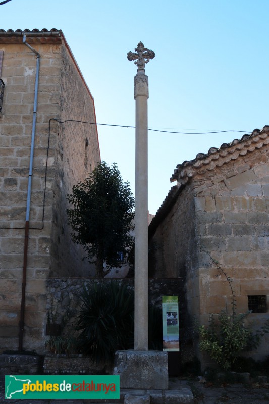 El Vilosell - Creu de terme de Sant Sebastià