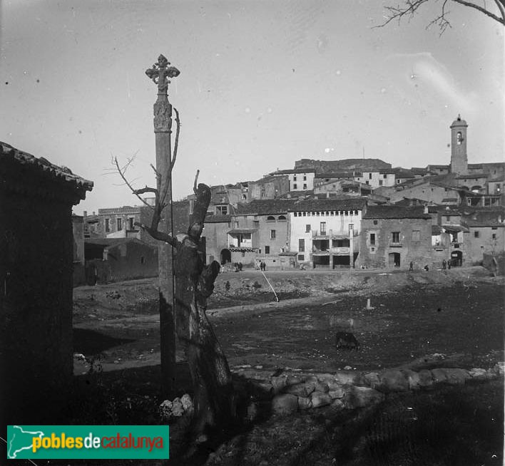 El Vilosell - Creu de terme de Sant Sebastià