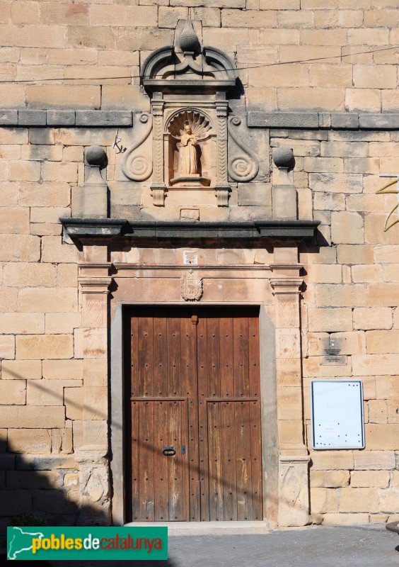 La Pobla de Cérvoles - Església de Santa Maria de la Junquera