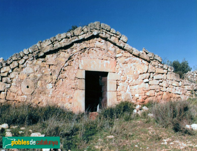 La Pobla de Cérvoles - Cabana de pedra seca