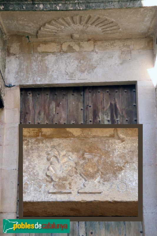 La Pobla de Cérvoles - Portal de 1770