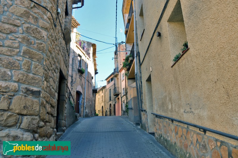 La Pobla de Cérvoles - Carrer Major