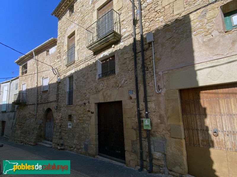 La Pobla de Cérvoles - Carrer Major