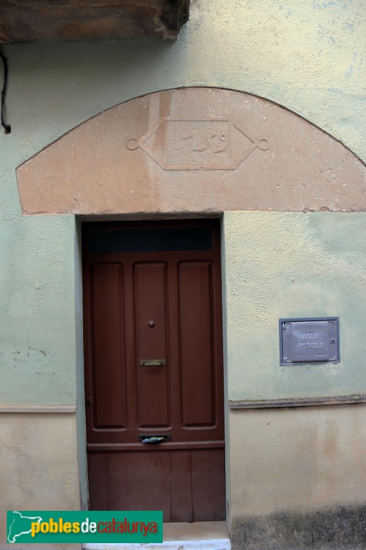 Cervià de les Garrigues - Porta de 1759