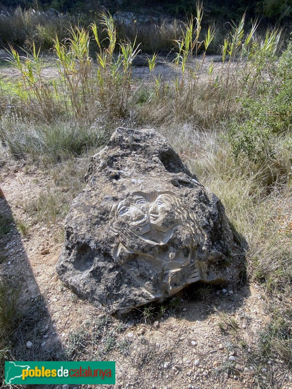 Cervià de les Garrigues - Escultura a la Ruta dels sentits