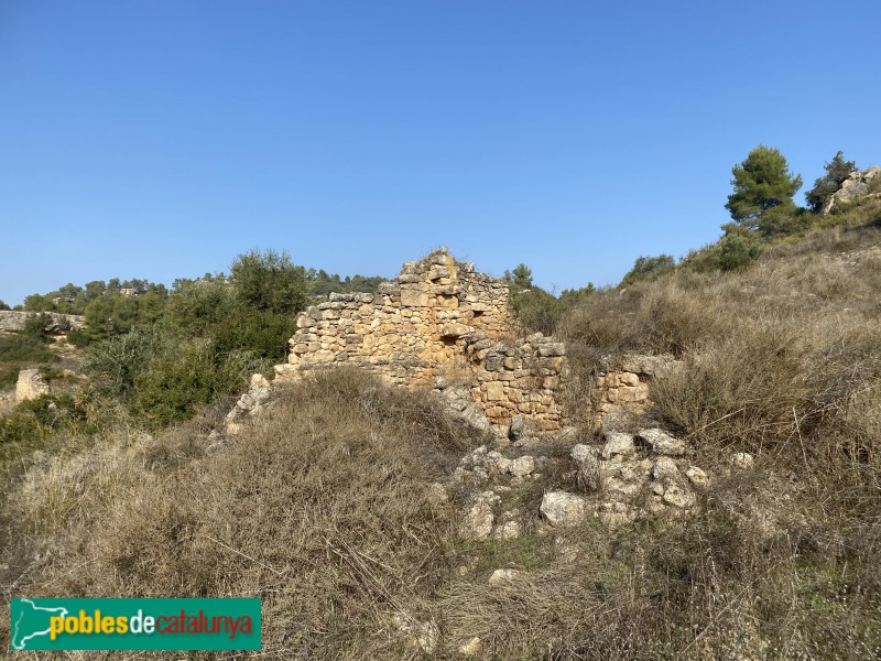 Cervià de les Garrigues - Ruïnes del poblat de les Besses