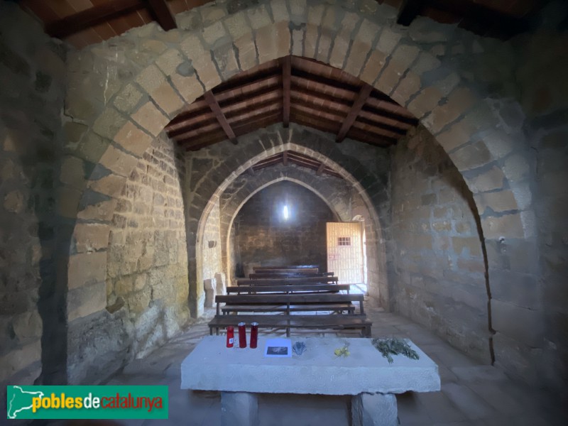 Cervià de les Garrigues - Església de Santa Maria de les Besses