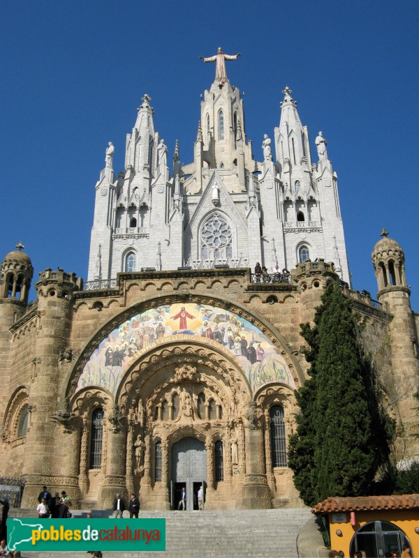 Barcelona - Temple del Sagrat Cor del Tibidabo