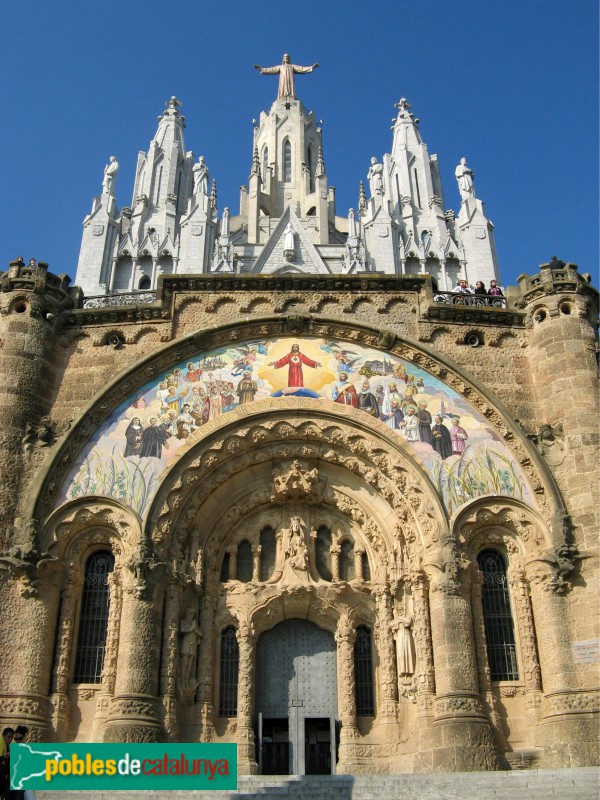 Barcelona - Temple del Sagrat Cor del Tibidabo