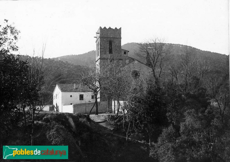 Barcelona - Església de Santa Maria de Vallvidrera