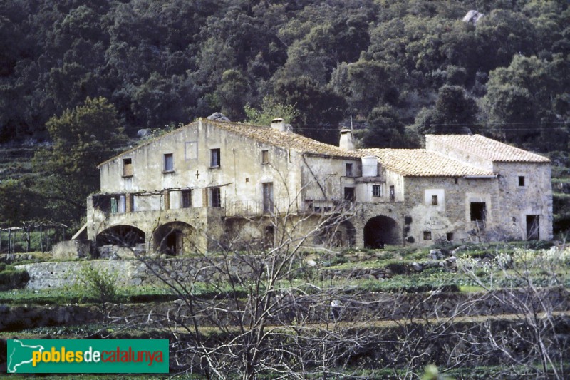 Maçanet de Cabrenys - Can Muntada, abans de la restauració