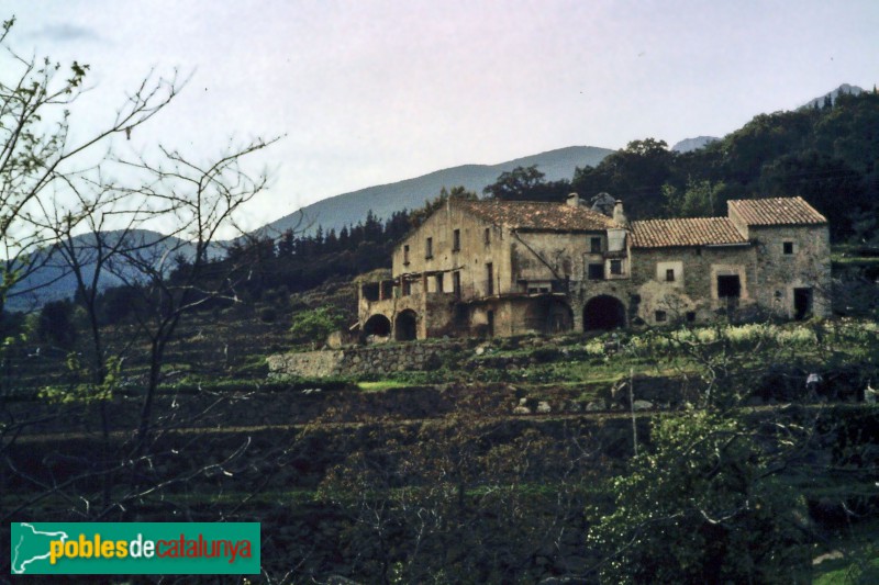 Maçanet de Cabrenys - Can Muntada, abans de la restauració