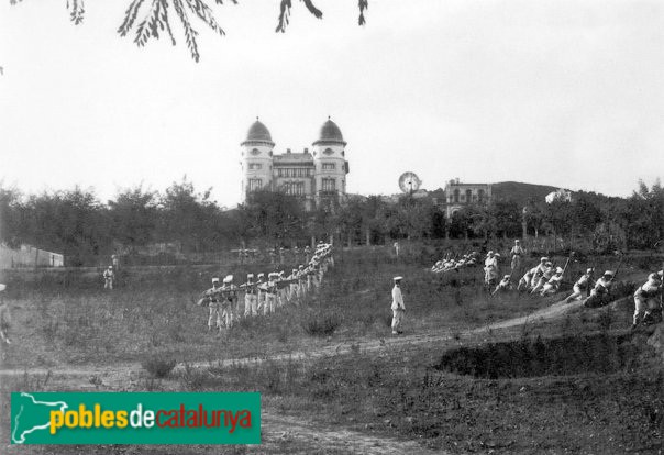 Barcelona - Hotel Casanovas, l'any 1906